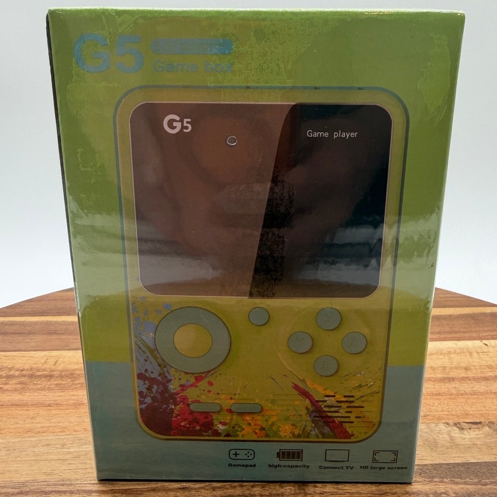 G5 Game Box Handheld Game Console 3.0 Inch Color Screen Retro Portable 0597
